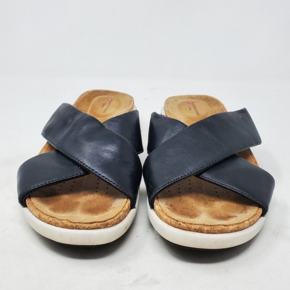 Unstructured By Clarks Slide Sandals Size 6.5 - image 3